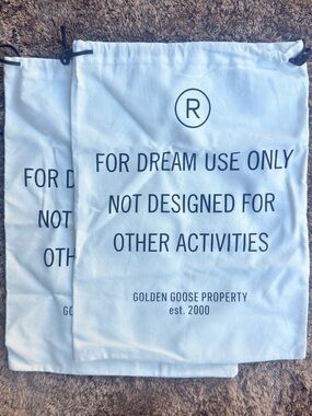 GOLDEN GOOSE - Dust Bag (Pair) Authentic